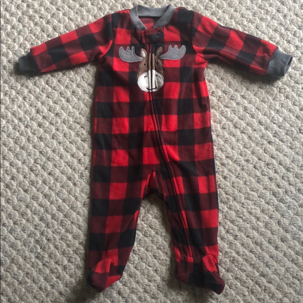Carter’s Moose Footie Pajamas